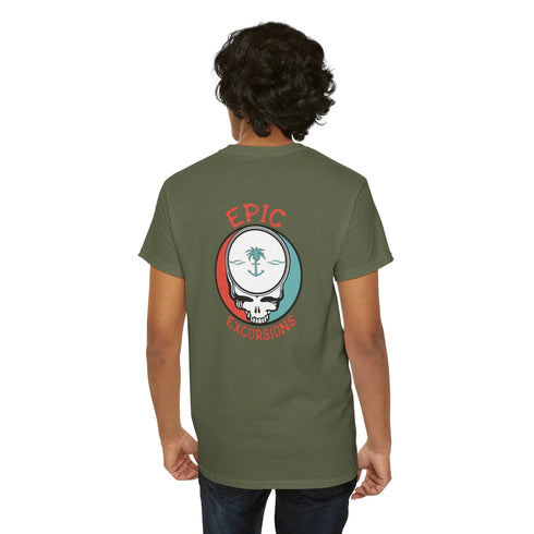 Grateful Dead - Epic Excursions Two-Sided Stealie Grateful Dead Grateful Dead T-Shirt - StealieShop